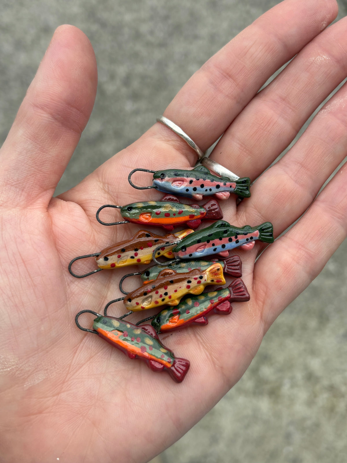Trout Earrings