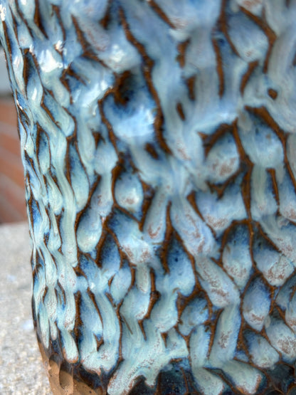 Blue Small River Vase
