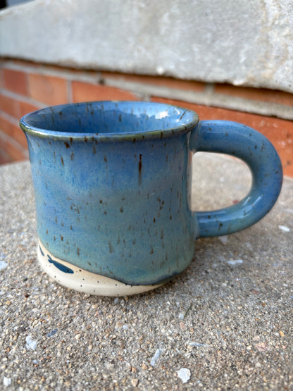 Blue Sardine Mug