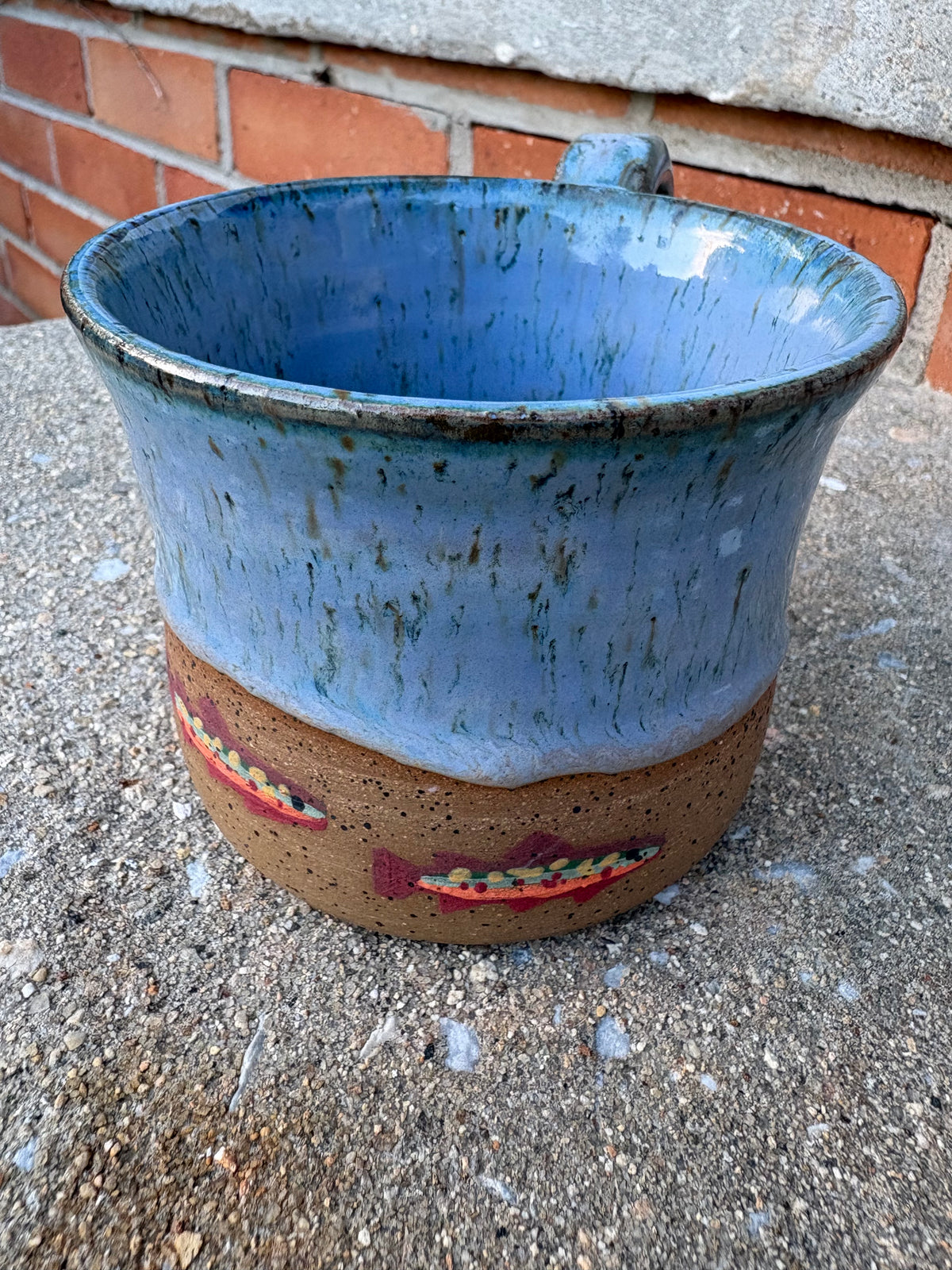 Blue Brook Trout Mug