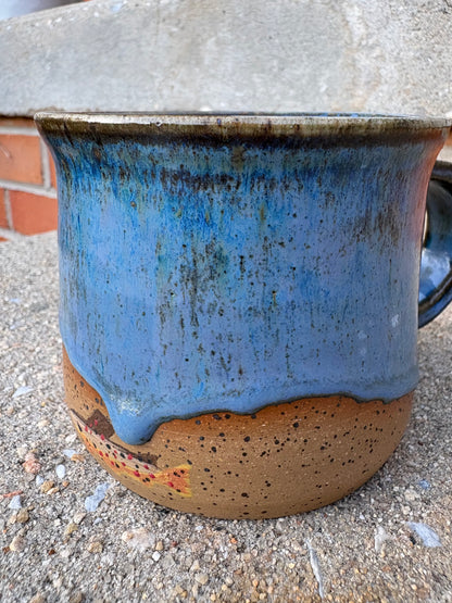 Blue Brown Trout Mug