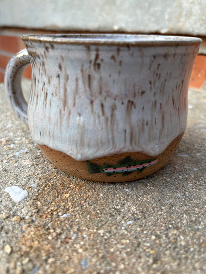 White Rainbow Trout Mug