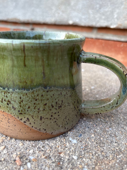 Green Brown Trout Mug