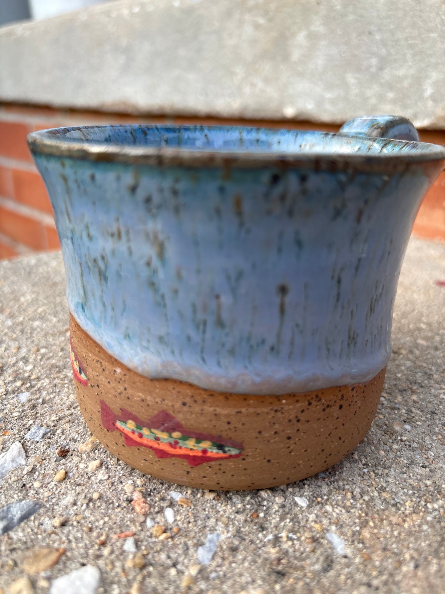 Blue Brook Trout Mug