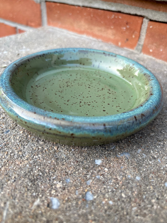 Green Bubble Dish