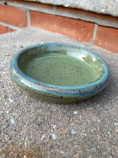 Green Bubble Dish
